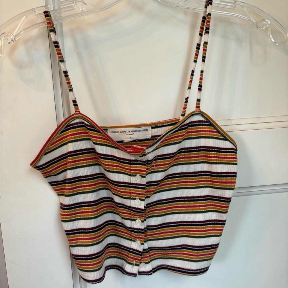 Multicolored top